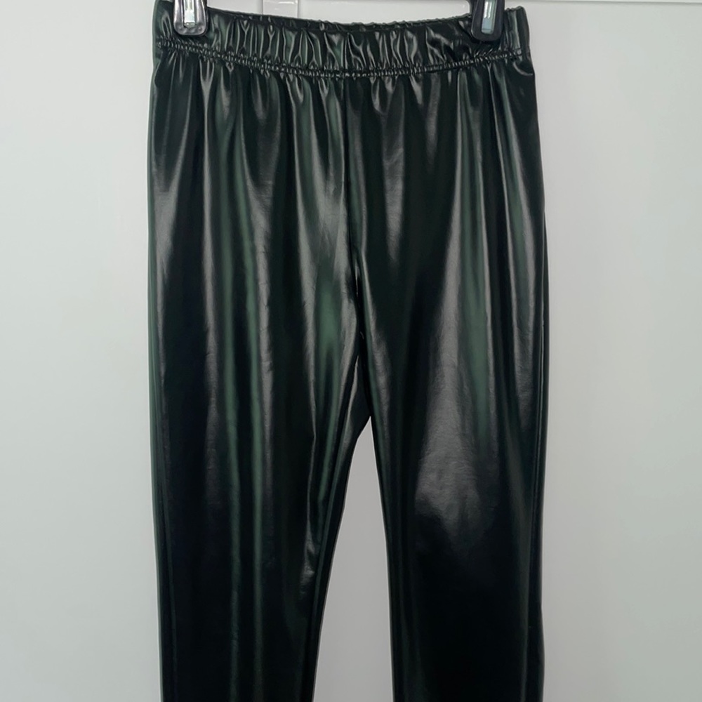 Shein, Black Leather Pants